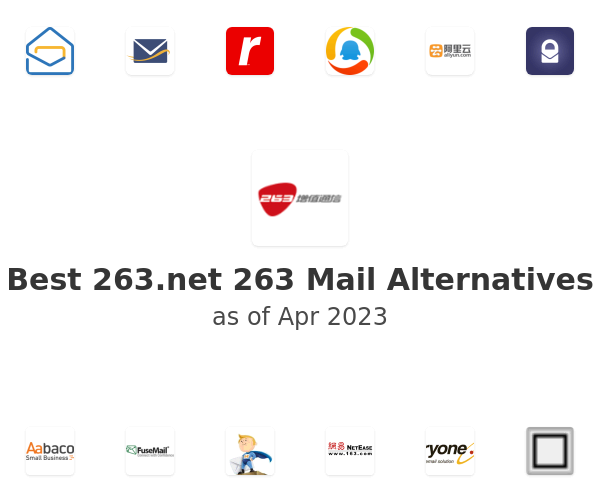 Best 263.net 263 Mail Alternatives