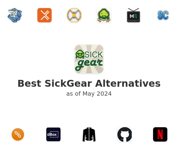 Best SickGear Alternatives