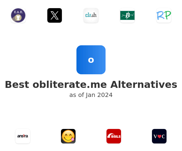 Best obliterate.me Alternatives