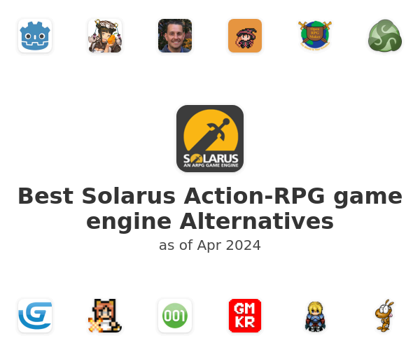 Best Solarus Action-RPG game engine Alternatives