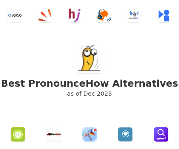Best PronounceHow Alternatives