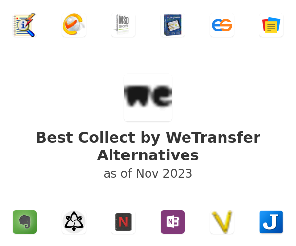 Best Collect by WeTransfer Alternatives