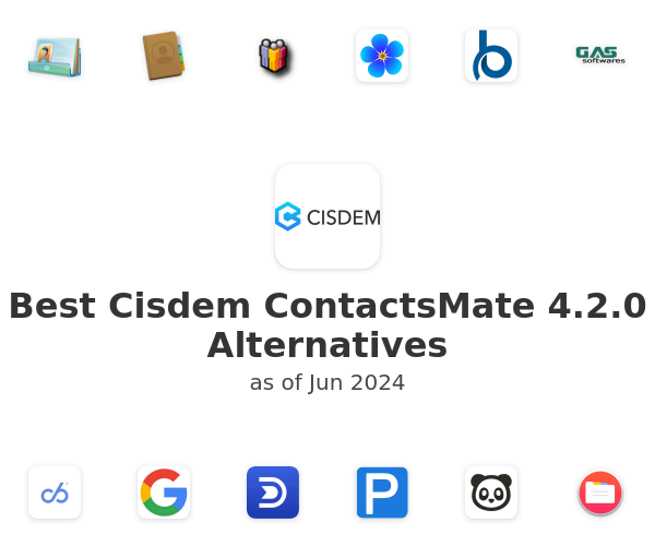Best Cisdem ContactsMate 4.2.0 Alternatives