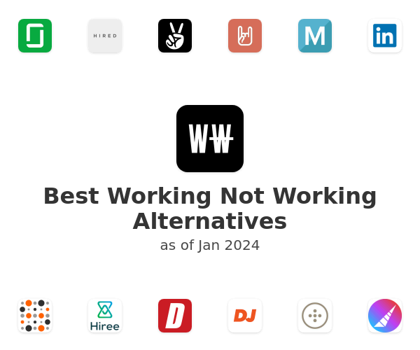 Best Working Not Working Alternatives