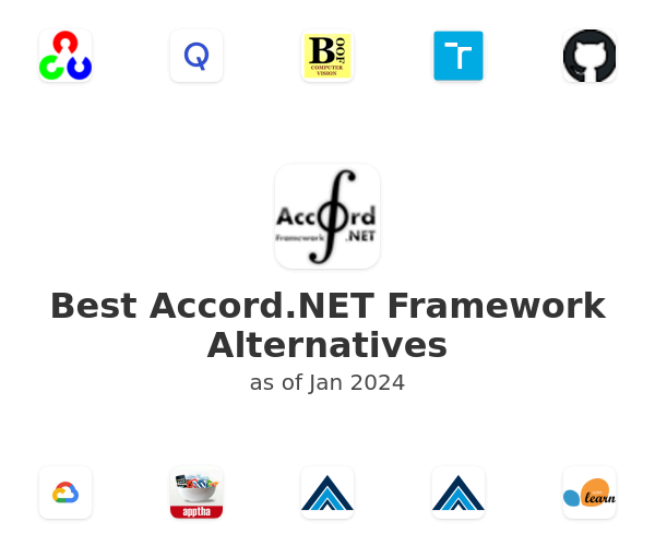 Best Accord.NET Framework Alternatives