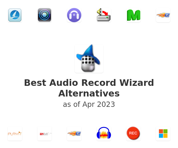 Best Audio Record Wizard Alternatives