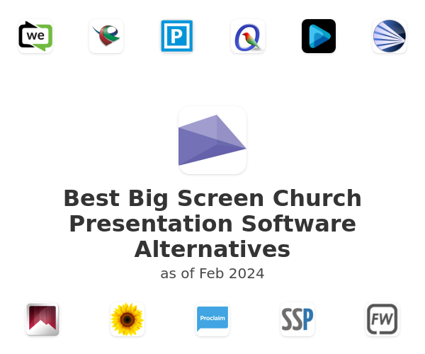 Best Big Screen Church Presentation Software Alternatives