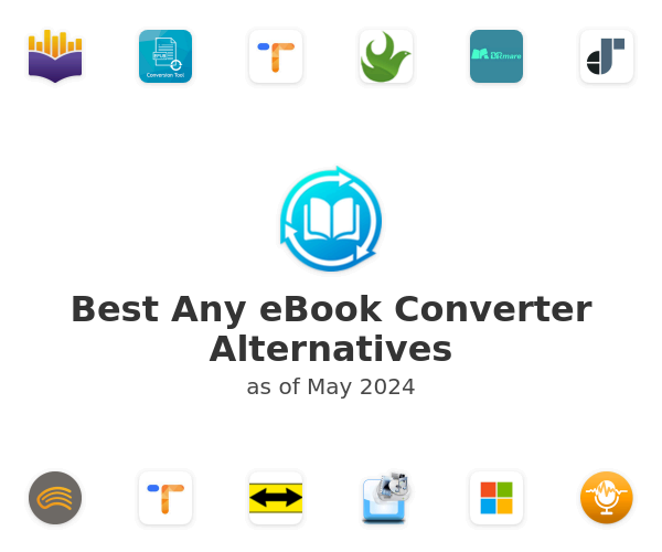 Best Any eBook Converter Alternatives