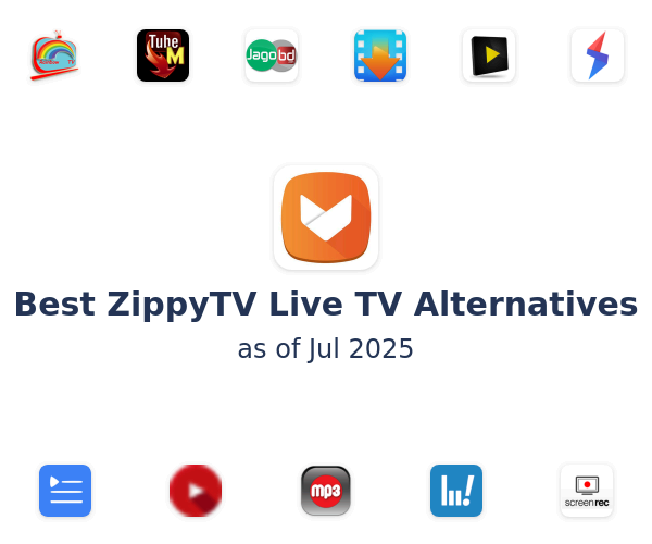 Best ZippyTV Live TV Alternatives