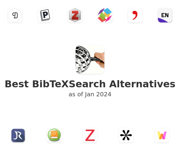 Best BibTeXSearch Alternatives
