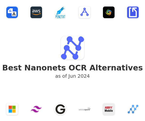Best Nanonets OCR Alternatives