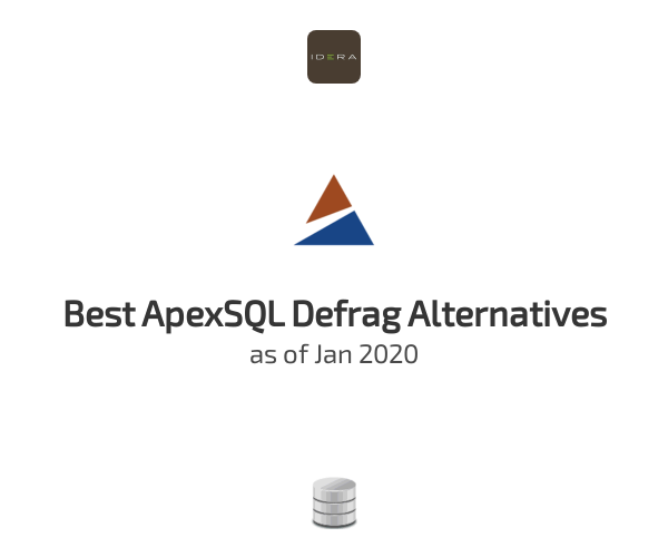 Best ApexSQL Defrag Alternatives