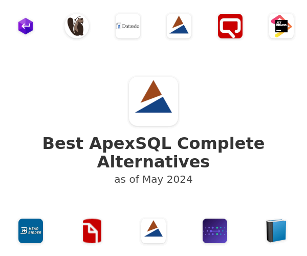Best ApexSQL Complete Alternatives