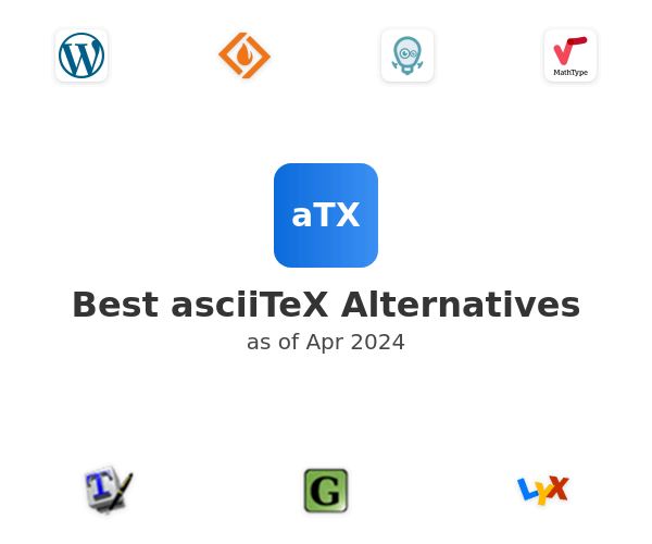 Best asciiTeX Alternatives