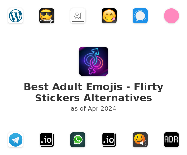 Best Adult Emojis - Flirty Stickers Alternatives