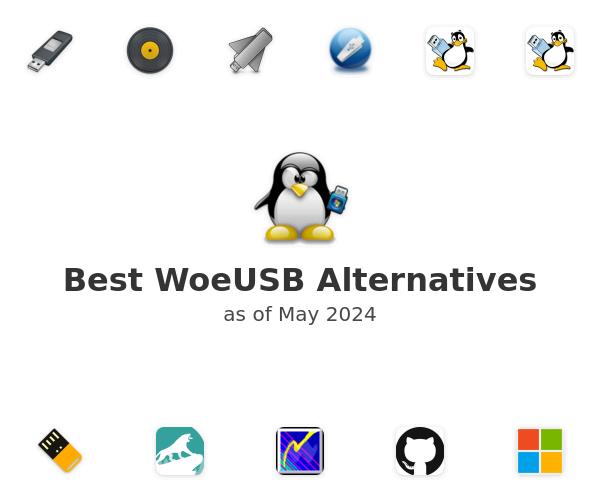 Best WoeUSB Alternatives
