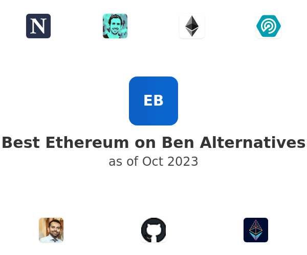 Best Ethereum on Ben Alternatives