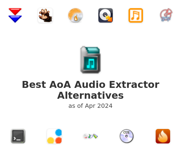 Best AoA Audio Extractor Alternatives