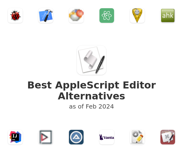Best AppleScript Editor Alternatives