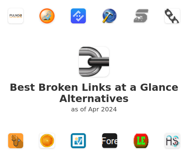 Best Broken Links at a Glance Alternatives
