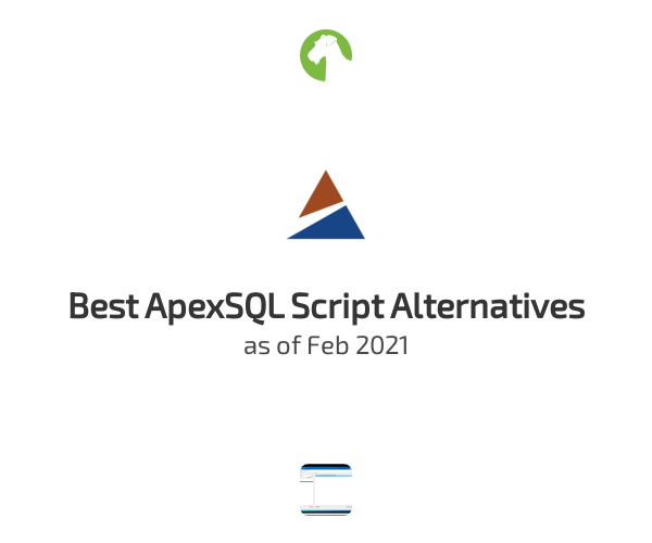 Best ApexSQL Script Alternatives