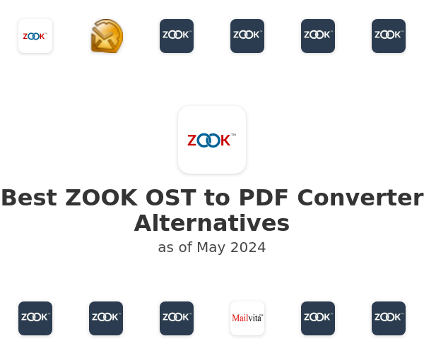 Best ZOOK OST to PDF Converter Alternatives