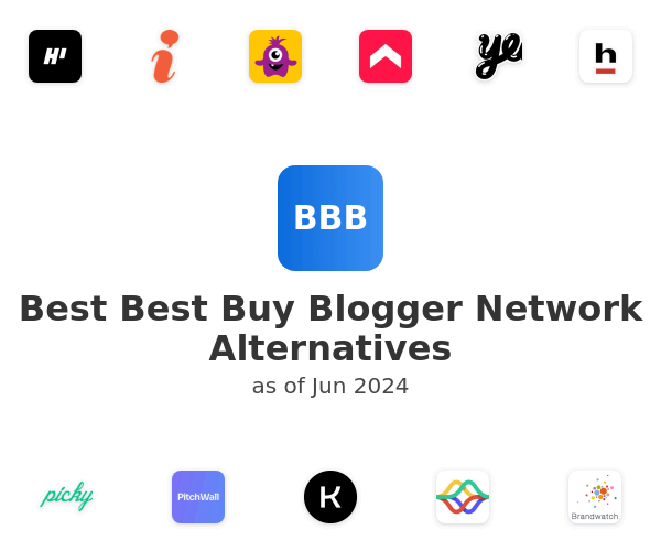 Best Best Buy Blogger Network Alternatives