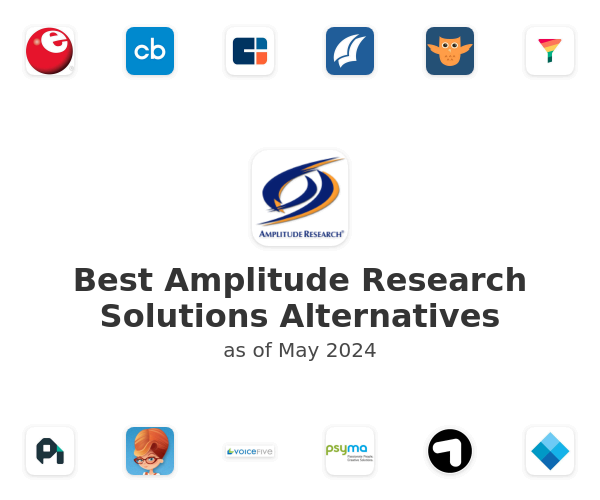 Best Amplitude Research Solutions Alternatives