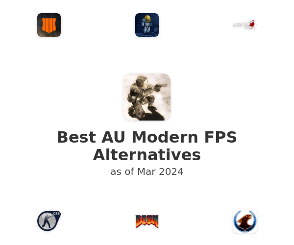 Best AU Modern FPS Alternatives