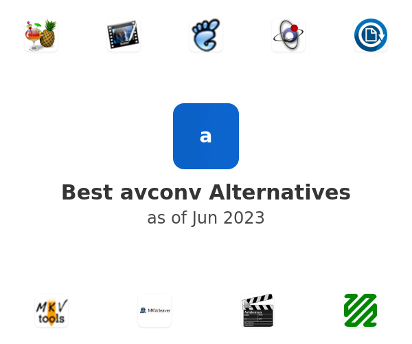 Best avconv Alternatives