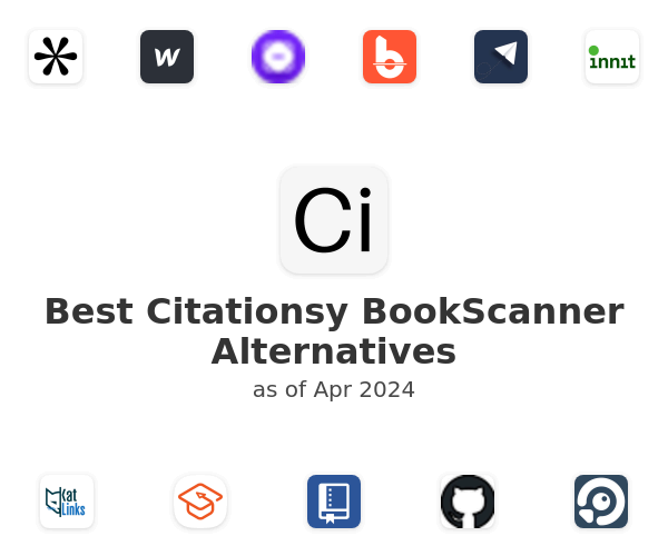 Best Citationsy BookScanner Alternatives