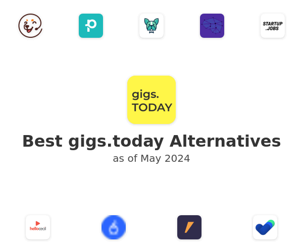 Best gigs.today Alternatives