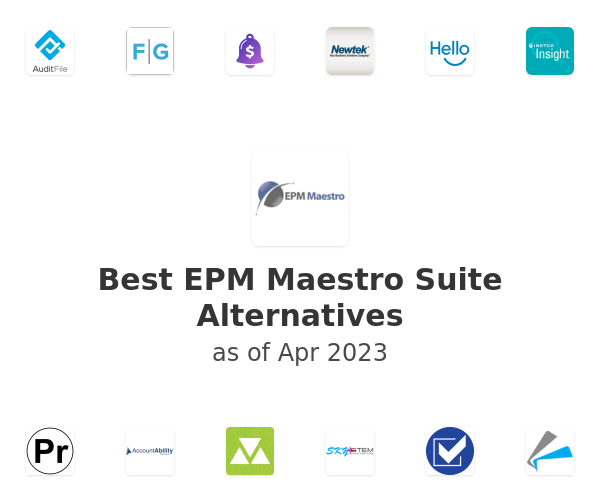 Best EPM Maestro Suite Alternatives