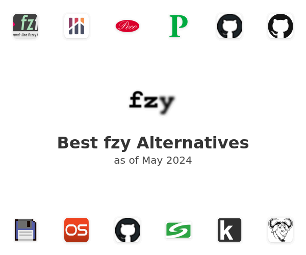 Best fzy Alternatives
