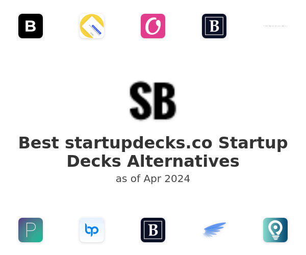 Best startupdecks.co Startup Decks Alternatives
