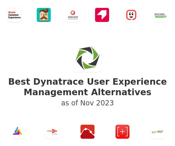 Best Dynatrace User Experience Management Alternatives