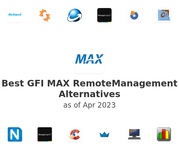 Best GFI MAX RemoteManagement Alternatives