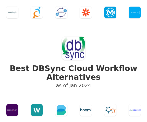 Best DBSync Cloud Workflow Alternatives