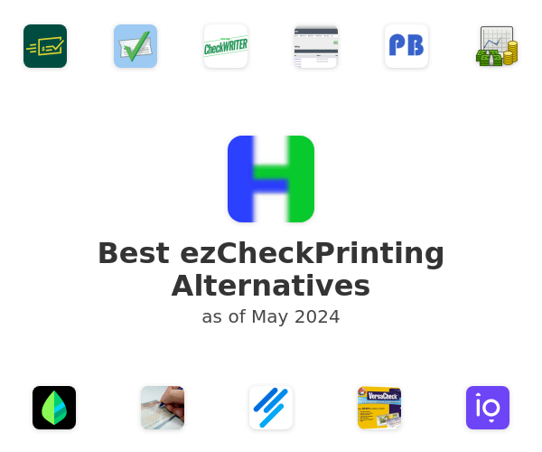 Best ezCheckPrinting Alternatives