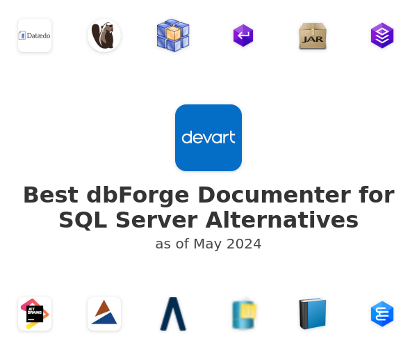 Best dbForge Documenter for SQL Server Alternatives