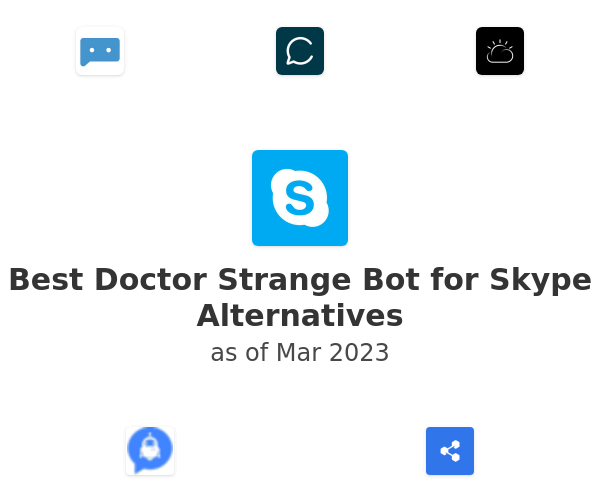 Best Doctor Strange Bot for Skype Alternatives
