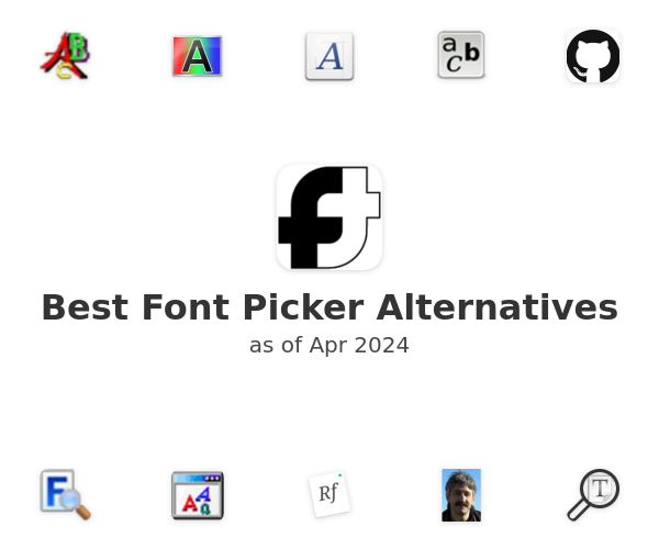 Best Font Picker Alternatives
