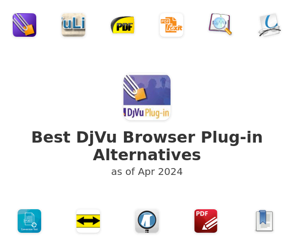 Best DjVu Browser Plug-in Alternatives
