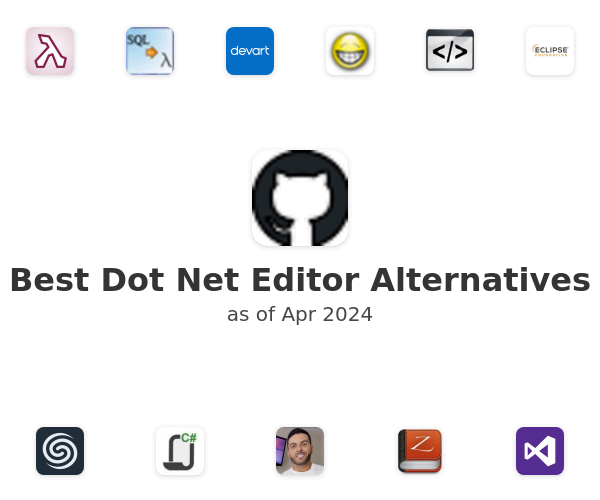 Best Dot Net Editor Alternatives