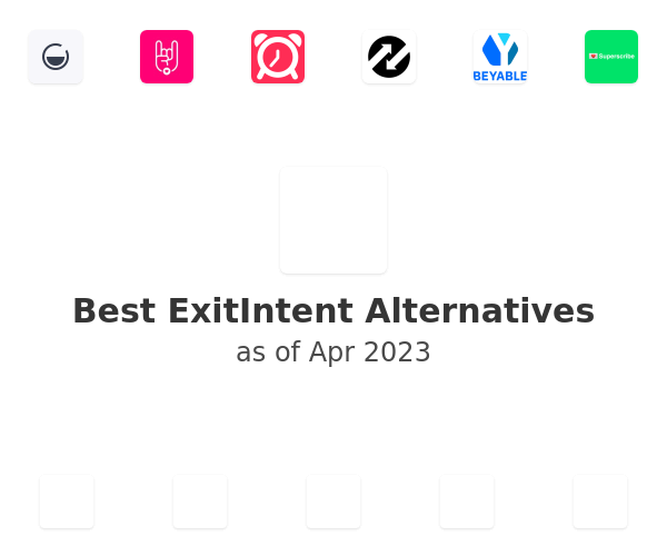 Best ExitIntent Alternatives