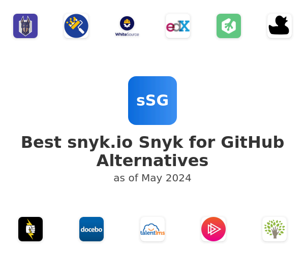 Best snyk.io Snyk for GitHub Alternatives