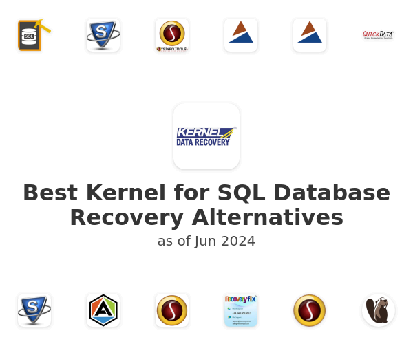 Best Kernel for SQL Database Recovery Alternatives