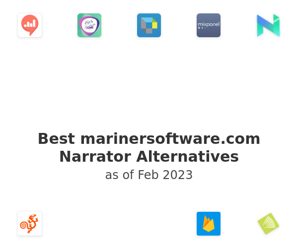 Best marinersoftware.com Narrator Alternatives