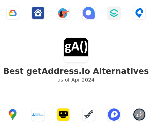 Best getAddress.io Alternatives