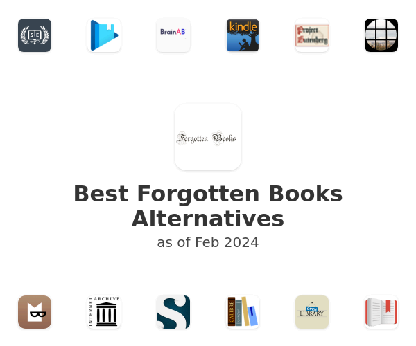 Best Forgotten Books Alternatives